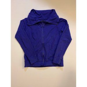 Gap Factory Full Zip Up Closure Casual Collared Sweatshirt Sweater Size Small